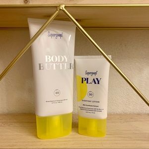 Supergoop! Bundle: Body Butter SPF 40 & Play Everyday Lotion SPF 50